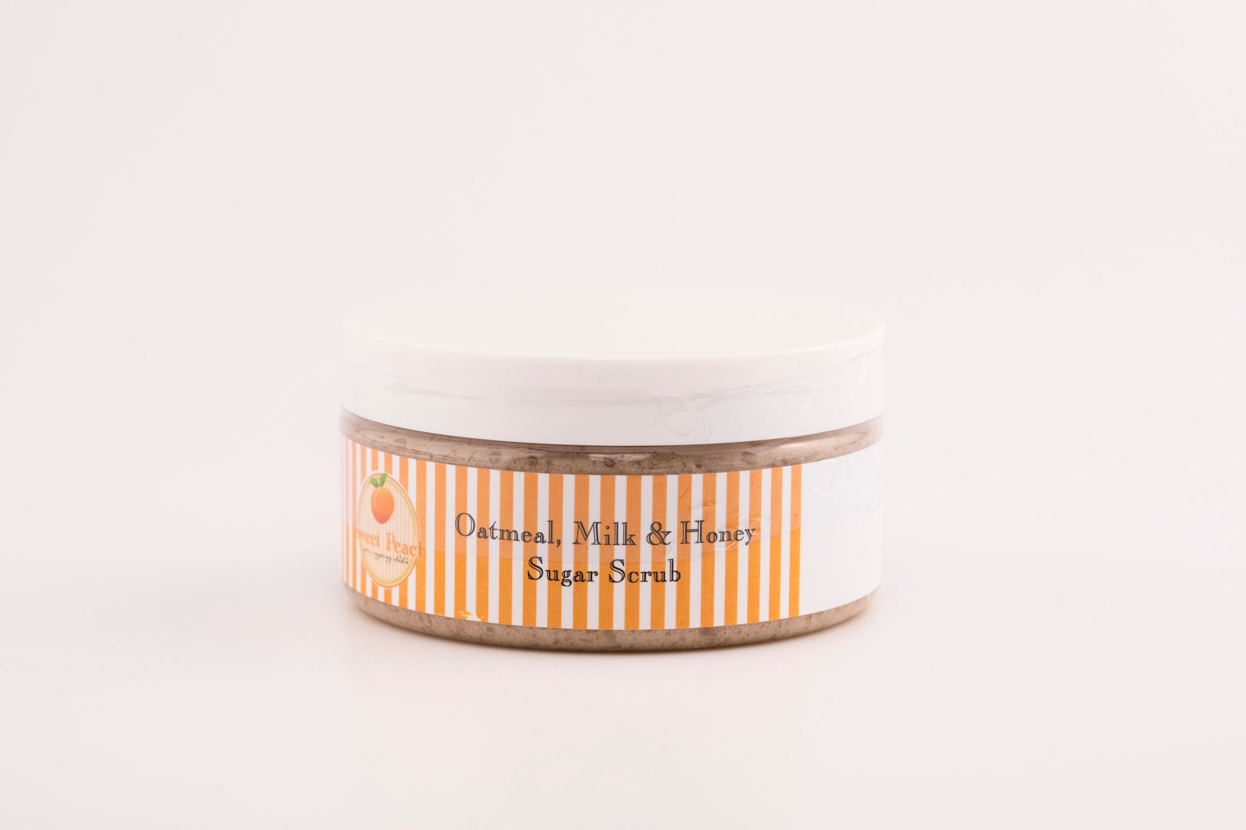 Sweet Peach Body Scrubs - Oatmeal, Milk & Honey, 8oz image
