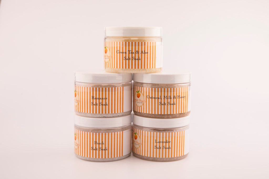 Sweet Peach Salt Soak image 8