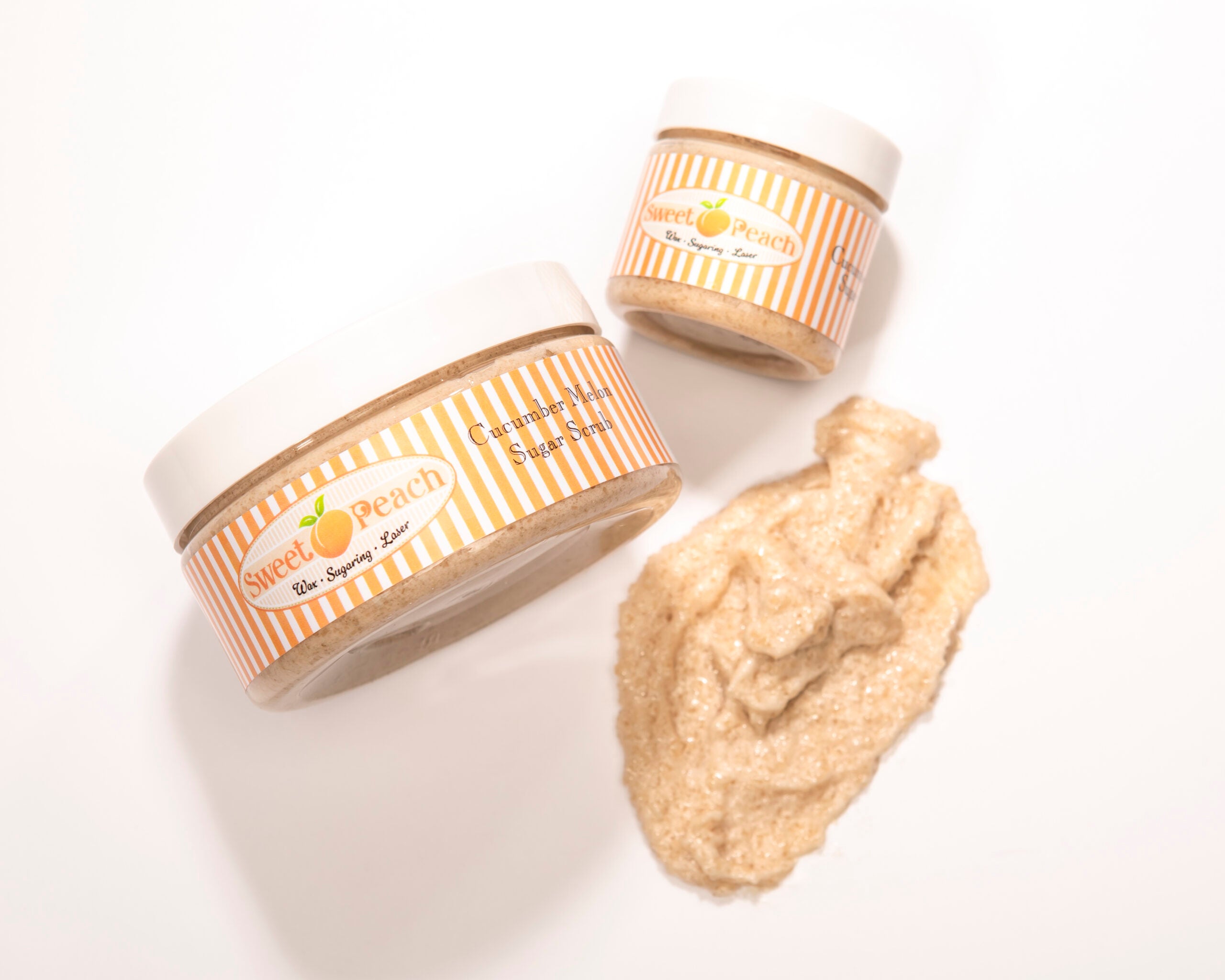 Sweet Peach Body Scrubs - Cucumber Melon, 2oz image