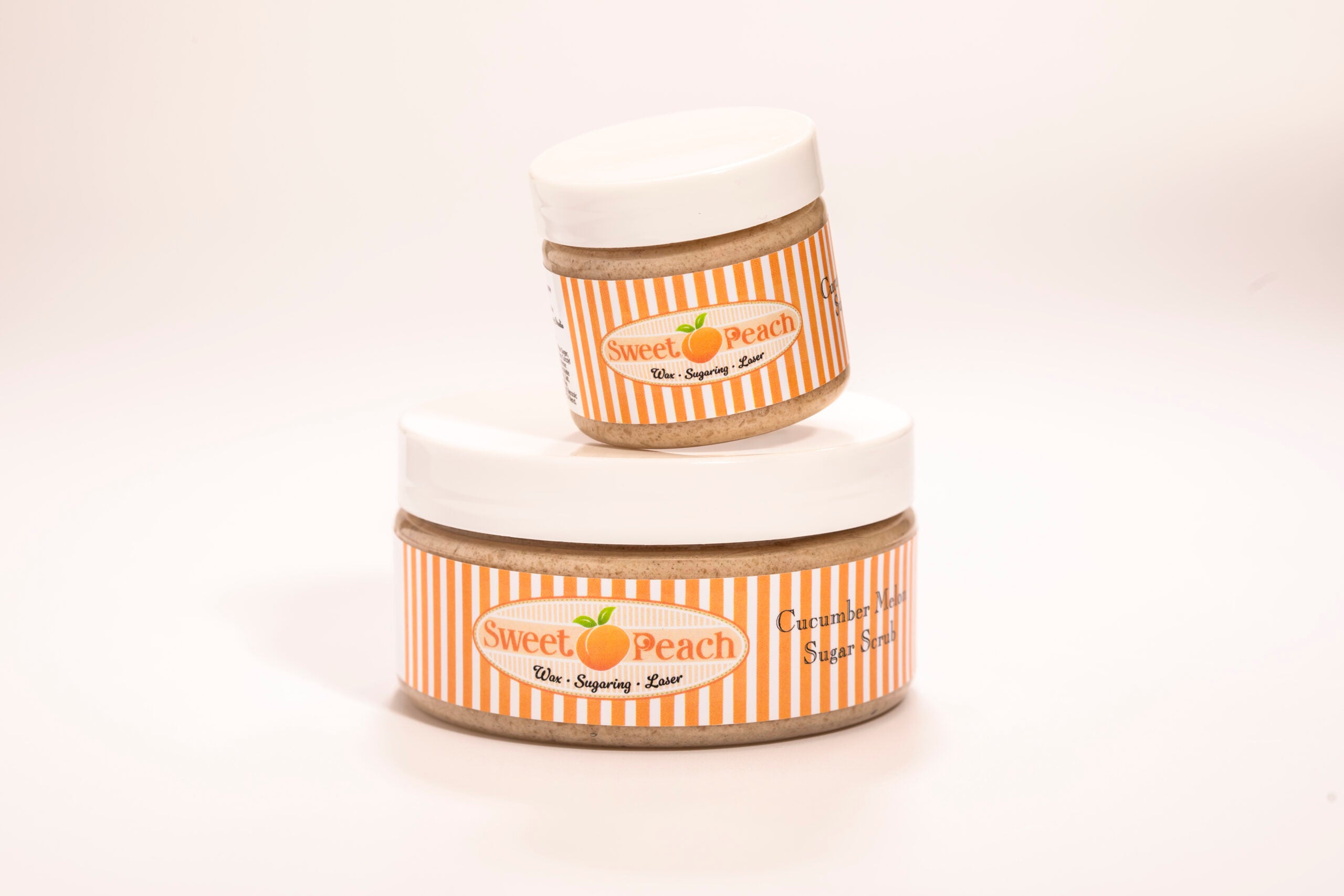 Sweet Peach Body Scrubs - Cucumber Melon, 8oz image