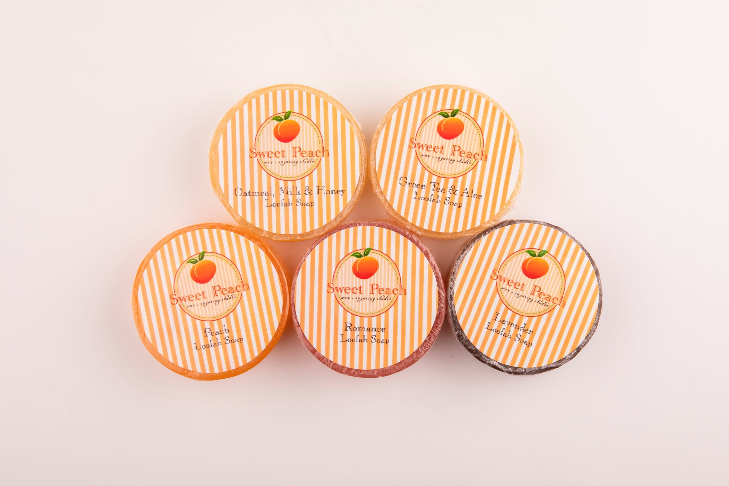 Sweet Peach Loofah Soap image 0