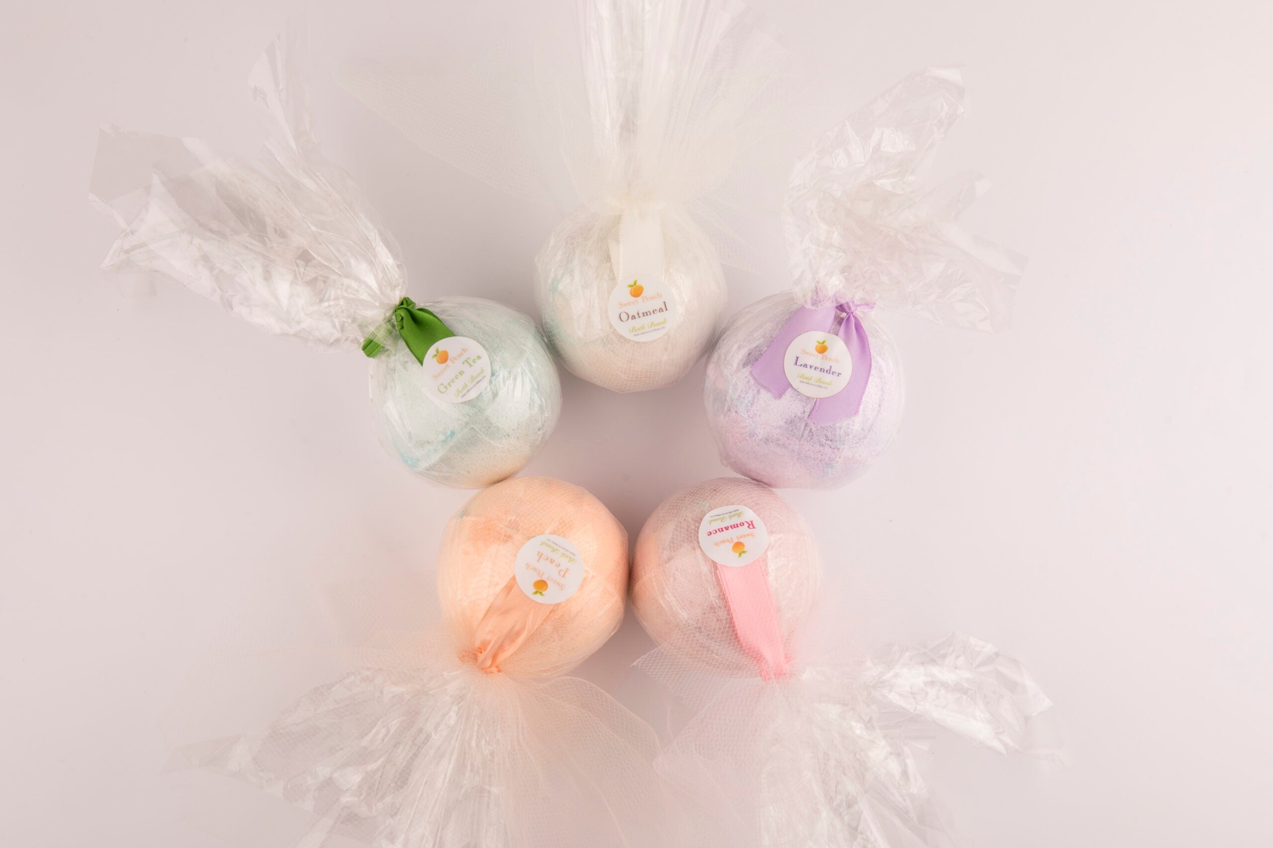 Sweet Peach Bath Bomb image 0